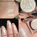 Long-lasting Glitter Eyeshadow Radiant Shine Finish Instant Zpaxo 01 silvery