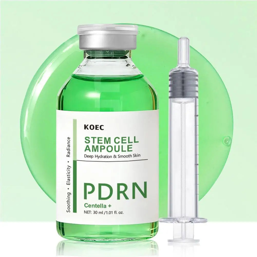 PDRN Centella Ampoule Face Serum Radiance Deep Hydration Serum, Soothing & Elasticity for Smooth Skin Care 30ml Zpaxo