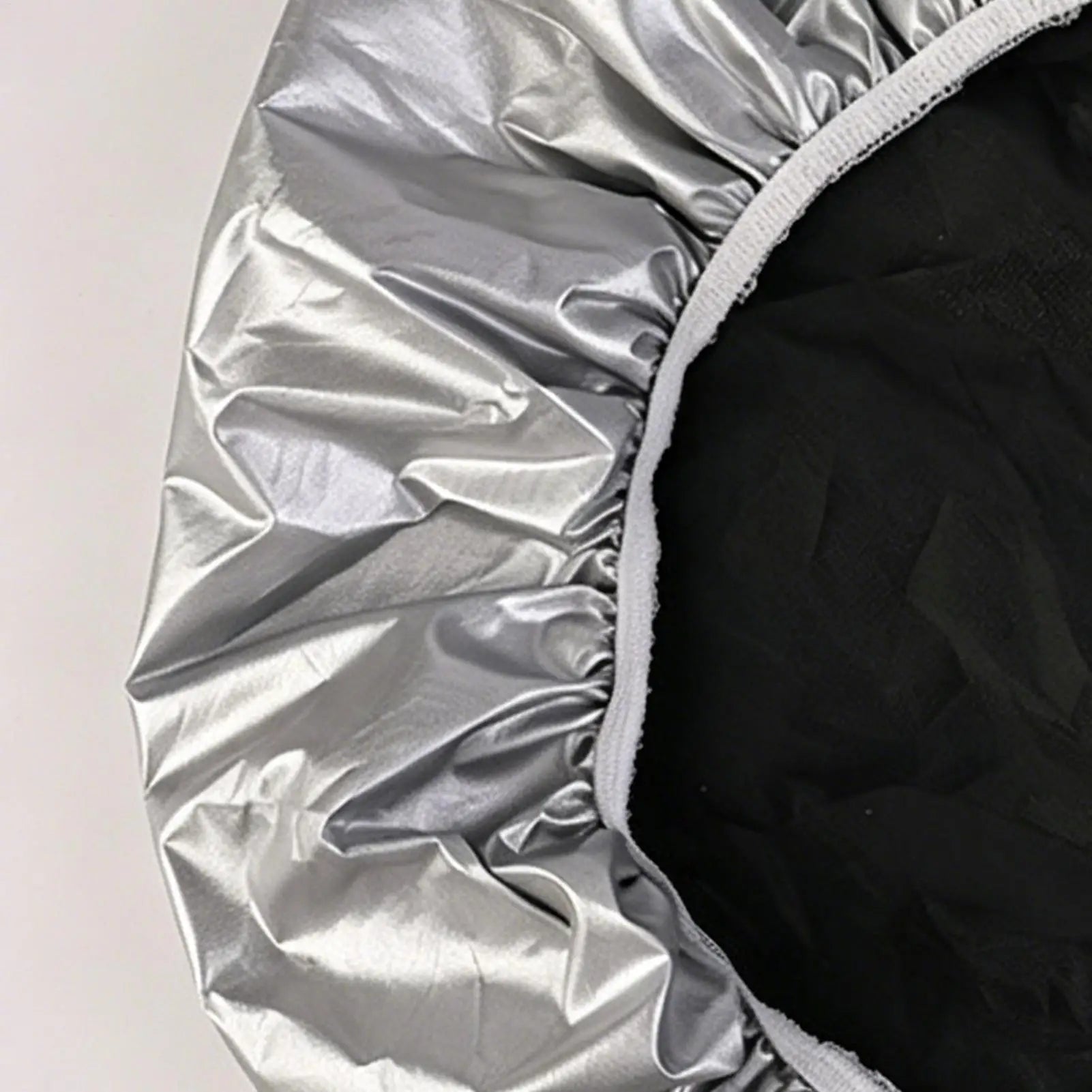 42cm Car Steering Wheel Sun Block Silver Coated Cloth Sun Shade Cover Auto Steering Wheel Sheath Sunscreen Insulation Accessorie Zpaxo