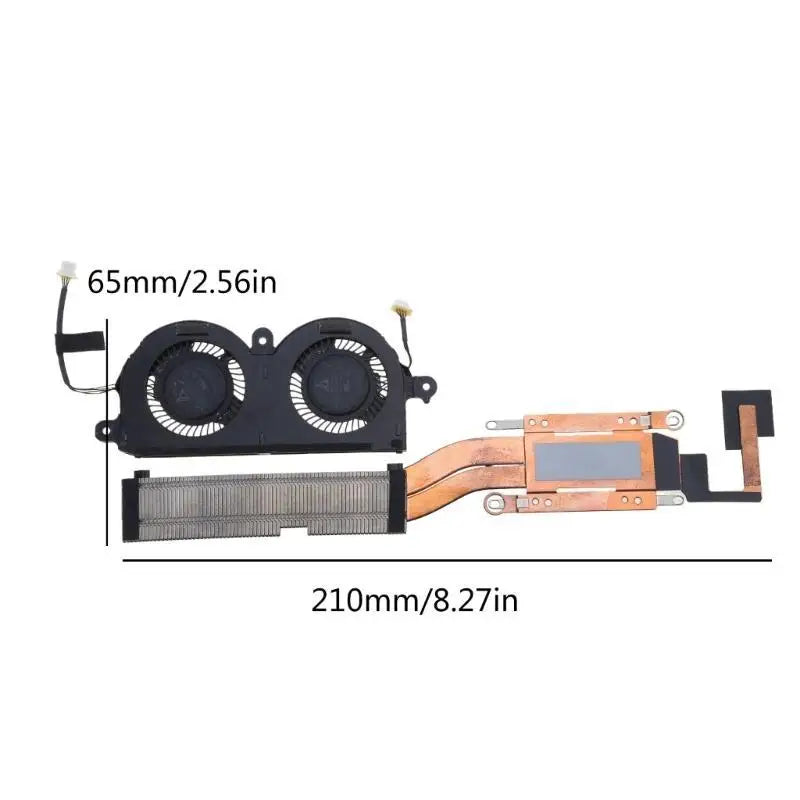 652F CPU Cooling Heat Sink Fan DC 5V 4-Pin DELLXPS 13 9380 7390 0WCX Zpaxo