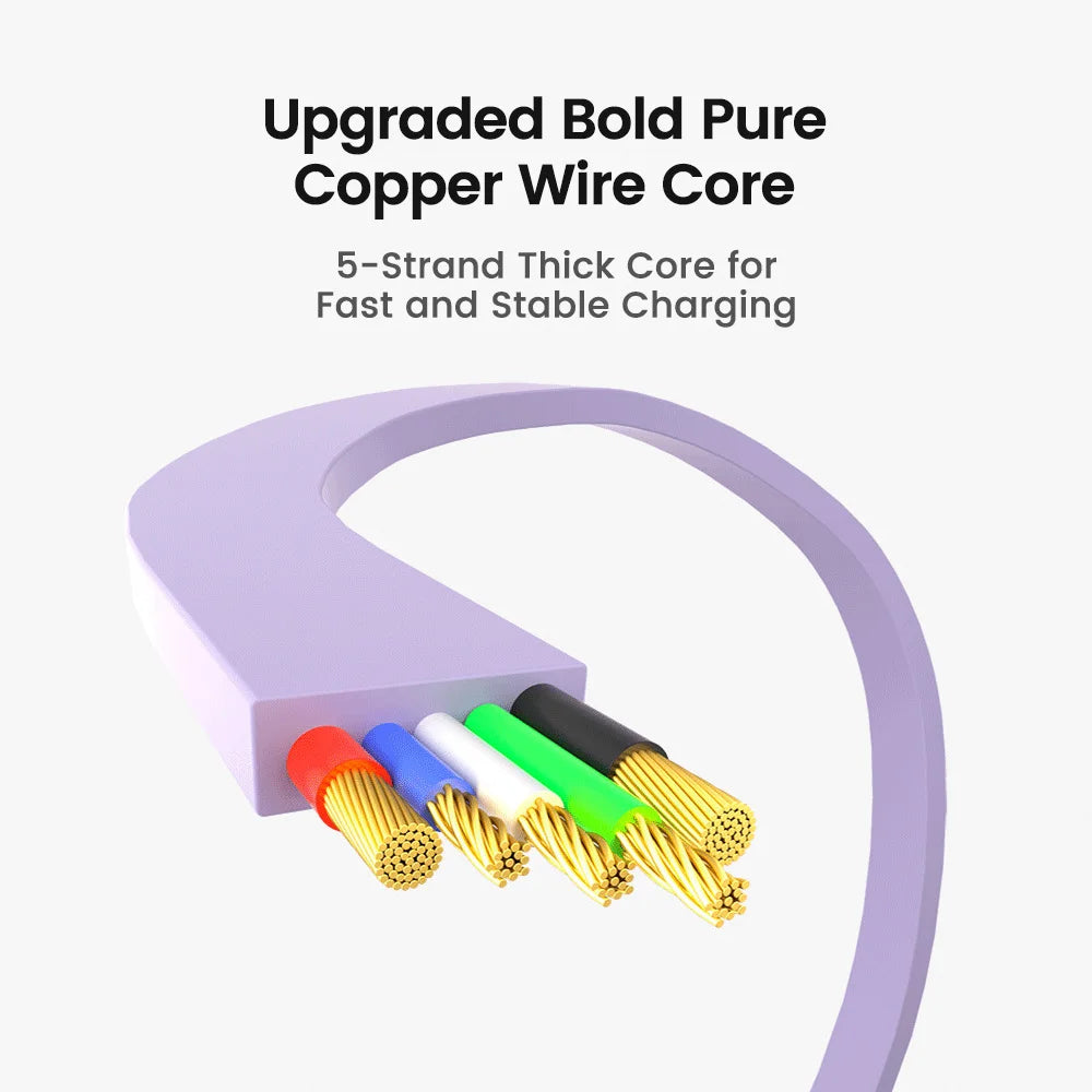 240W Type C Retractable Cable USB C PD Fast Charging Data Wire For iPhone 16 Xiaomi Huawei MacBook iPad Laptop PC Charging Cable Zpaxo