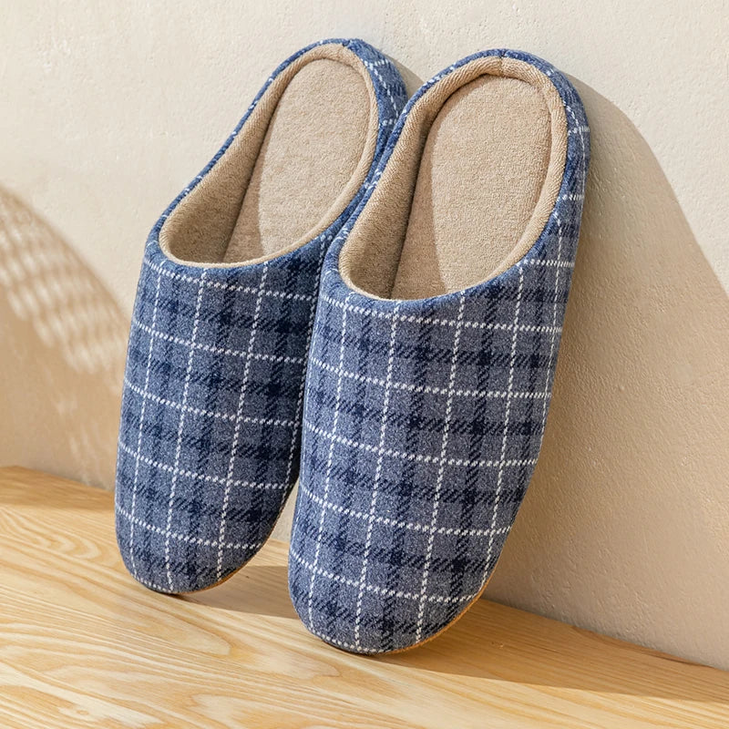 Men's Autumn&spring Home Anti-skid Slippers Lightweight Quiet