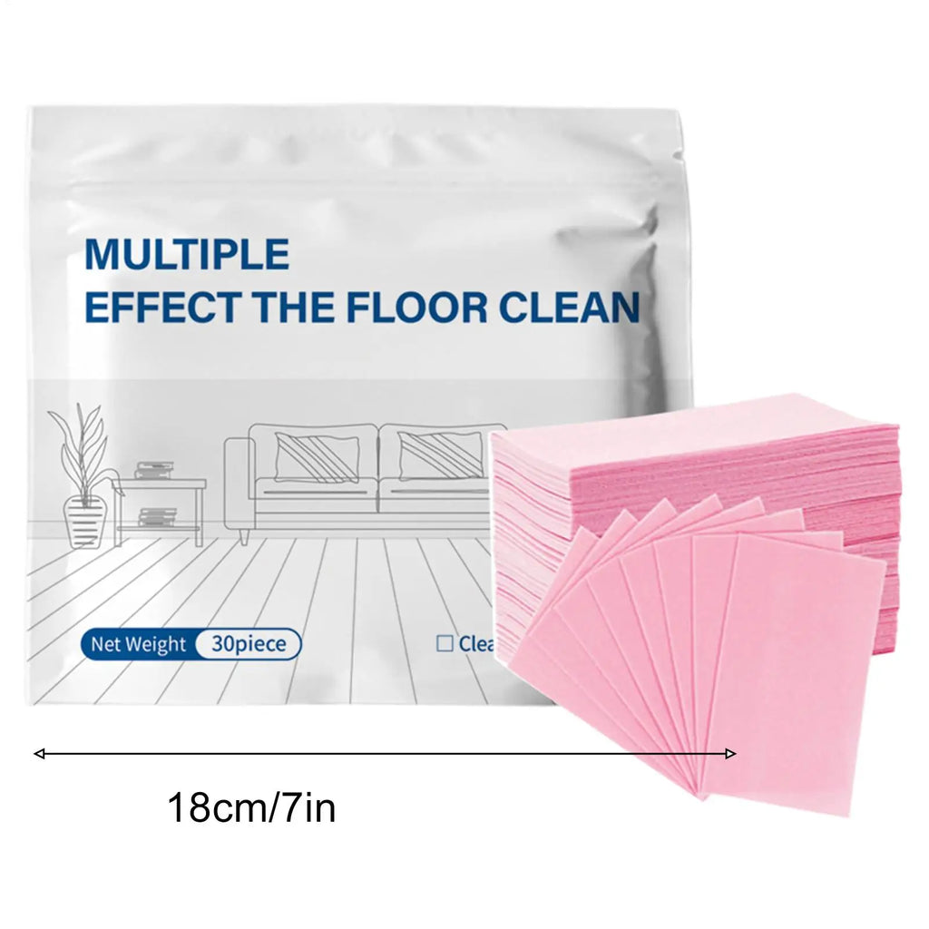 30Pcs Floor Cleaning Tablets Cleaner For Hardwood Laminate Tile & RV Walls Deodorization Shower Floor For Slippery Floor Clean Zpaxo