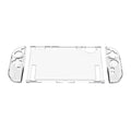 Hard Clear Games Frame Protector Case Transparent Crystal Shell