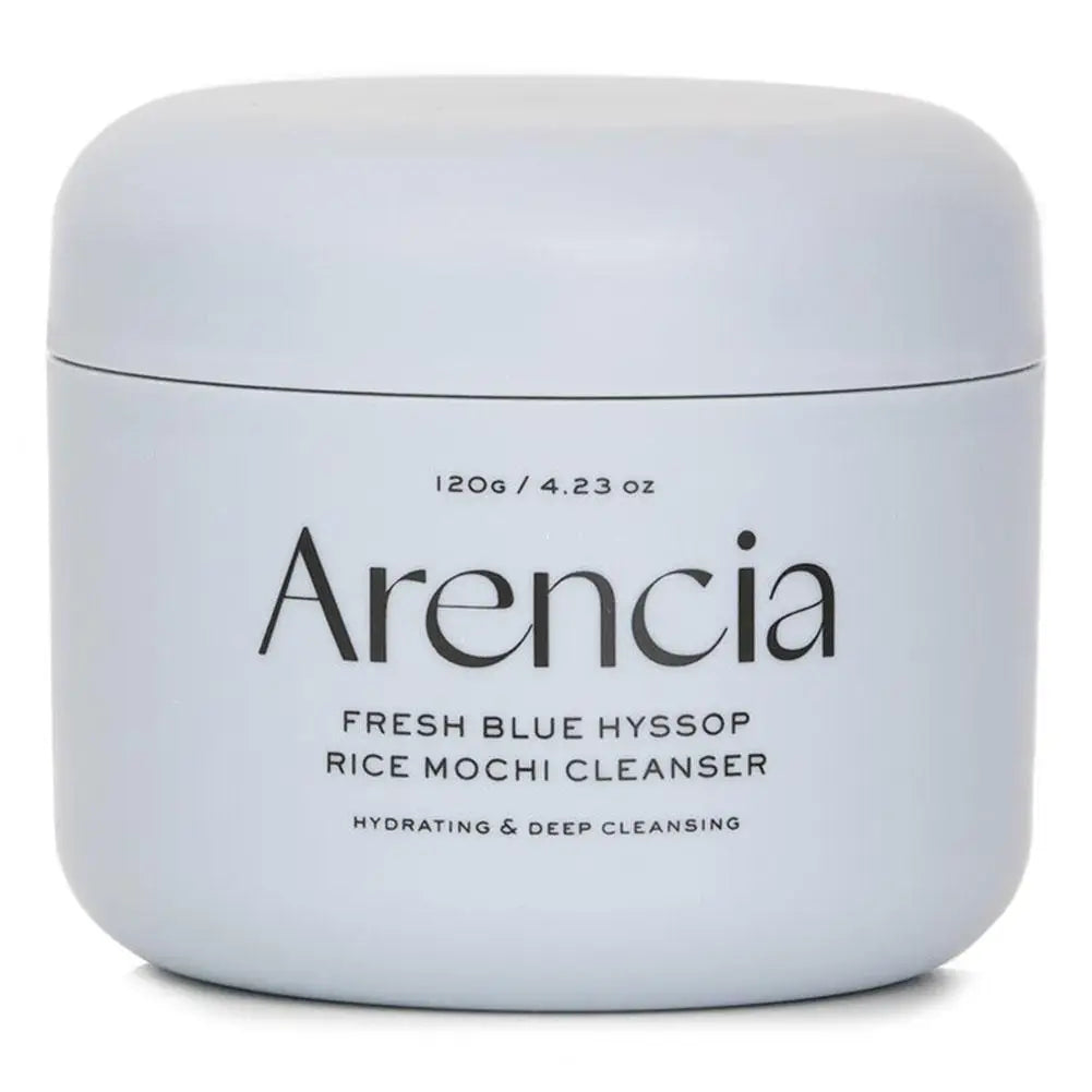 Arencia Green Rice Mochi Cleanser 120g | Gentle, Deep Clean Facial Cleanser Zpaxo blue