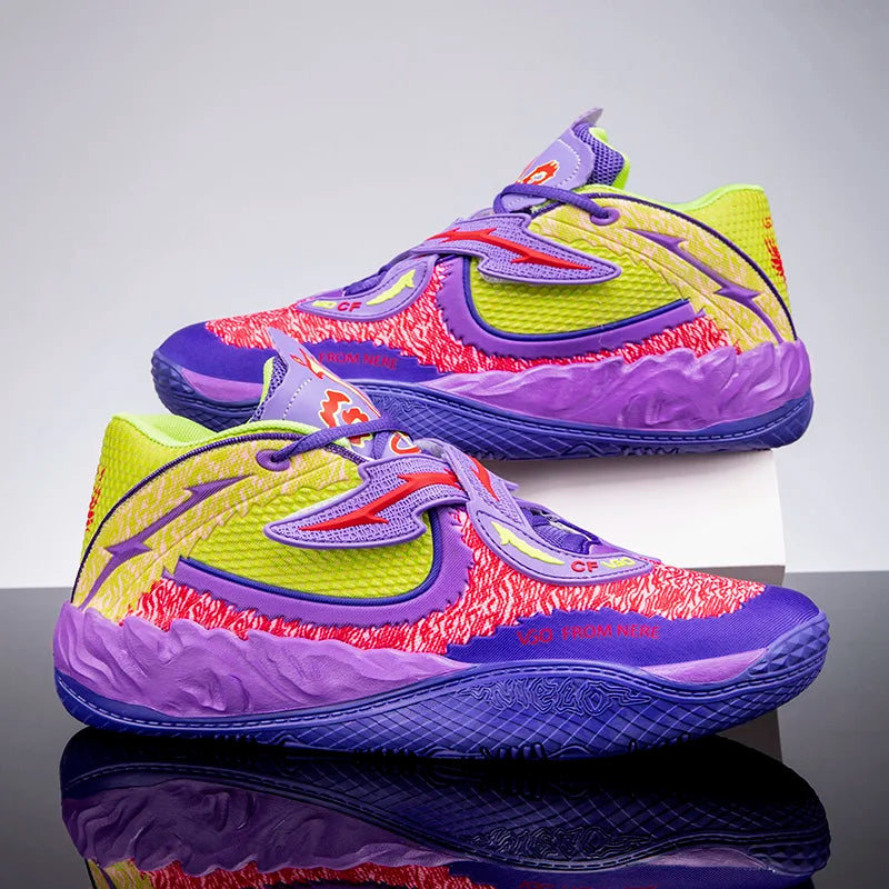 Men's Basketball Shoes Breathable Cushioning Non-slip Wearable Runing