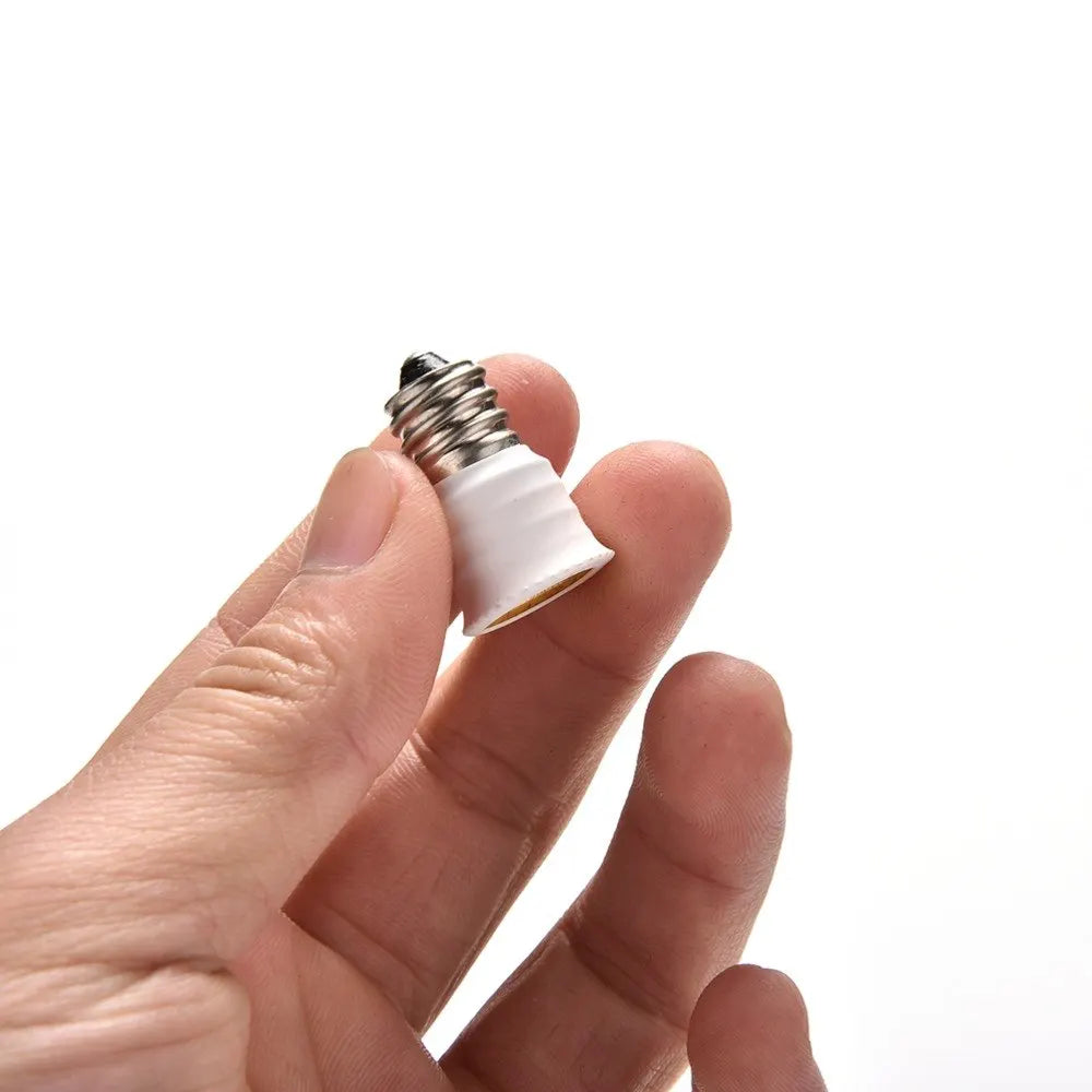 E12 E14 Lamp Holder Converter Bulb Adapter Socket Light Base Lighting