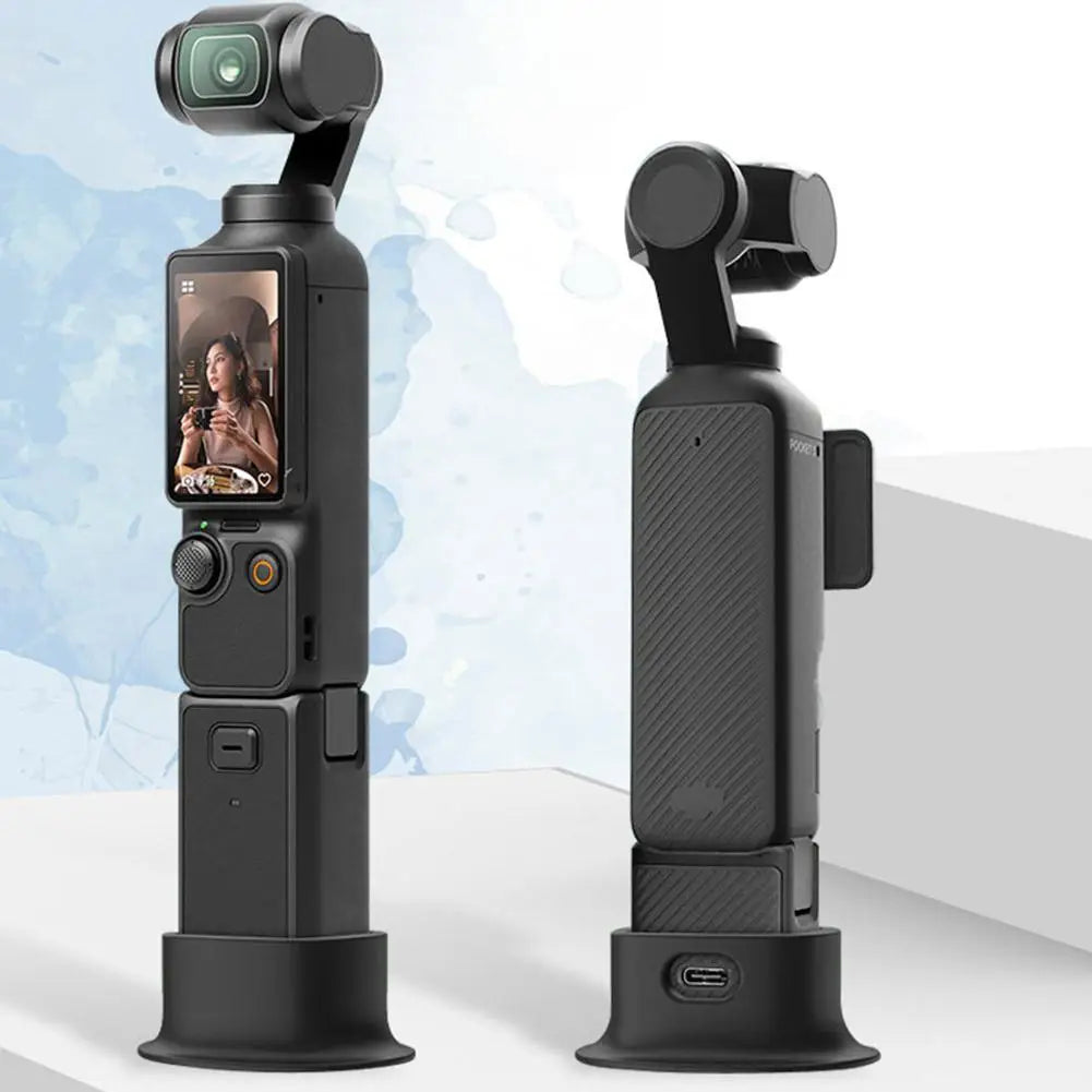DJI Osmo Pocket 4 Silicone Anti-Slip Base Expansion Bracket Camera Accessory Base Zpaxo