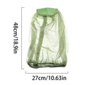 Mosquito Head Net Hat – Breathable Mesh Bug Cover Outdoor Mosquito Head Net Zpaxo Green