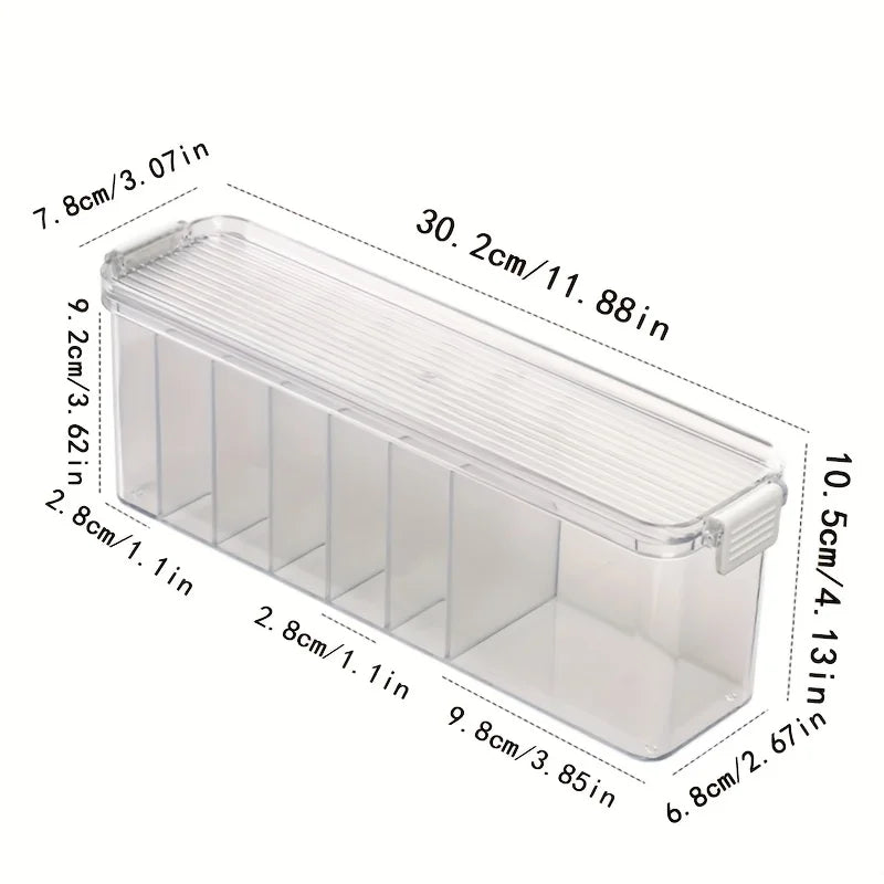 Desktop Cable Organizer Box Large Capacity Data Storage Dustproof