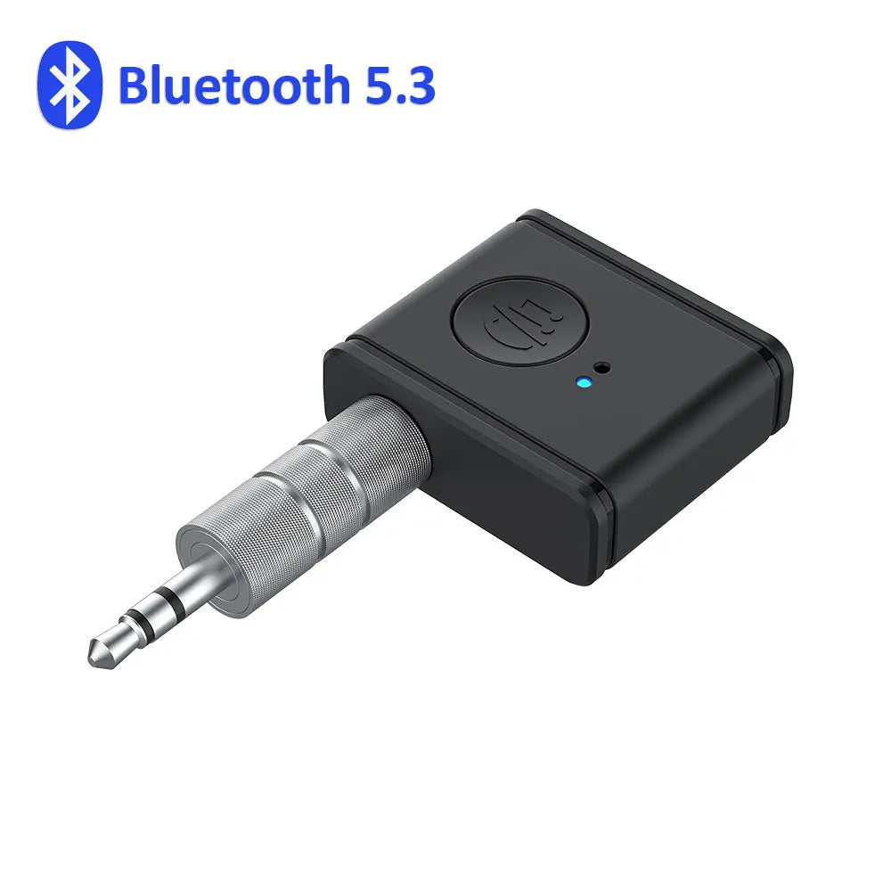Bluetooth 5.3 AUX Receiver – 3.5mm Wireless Car Audio Adapter Bluetooth AUX Receiver Zpaxo
