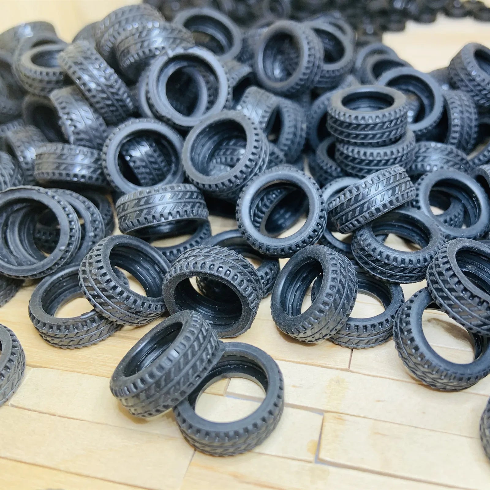 1 32 Car Model Rubber Tires Scene Accessories Tire Skin Diameter