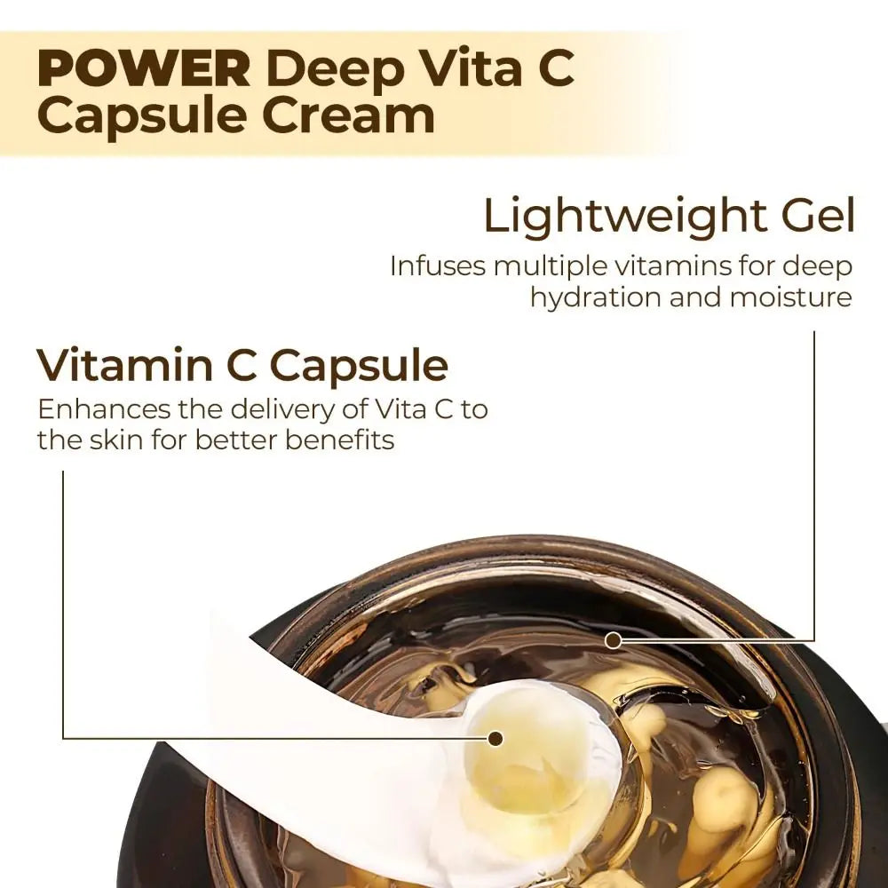 Collagen Niacinamide Deep Vita C Capsule Cream Anti Wrinkles Firming Zpaxo