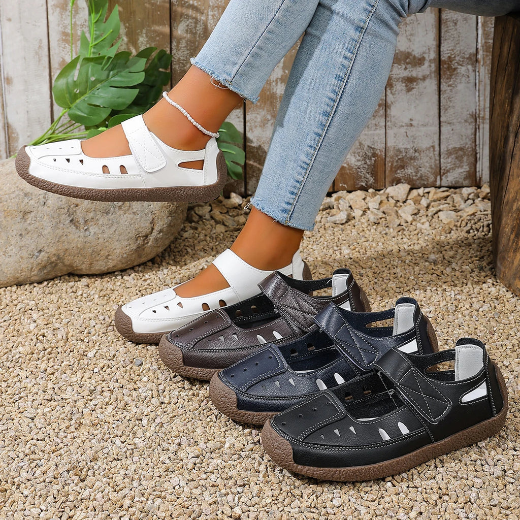 Summer Closed Toe Women Sandals 2026 New Casual Shoes Hollow Out Light Comfortable Shoes Platform Women Sandals Zapatos De Mujer Zpaxo