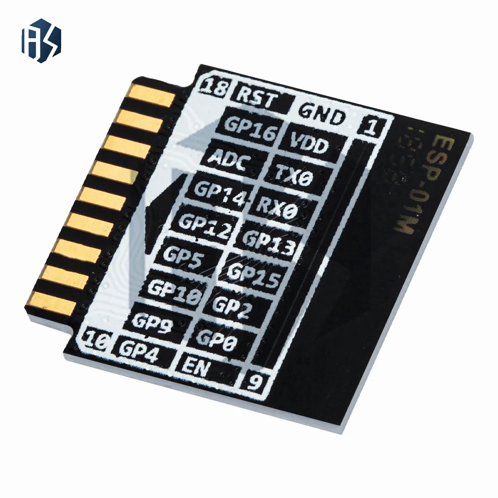 ESP-01M ESP8285 Iot Wifi Module 1MB Flash SMD Wireless Transmission Zpaxo