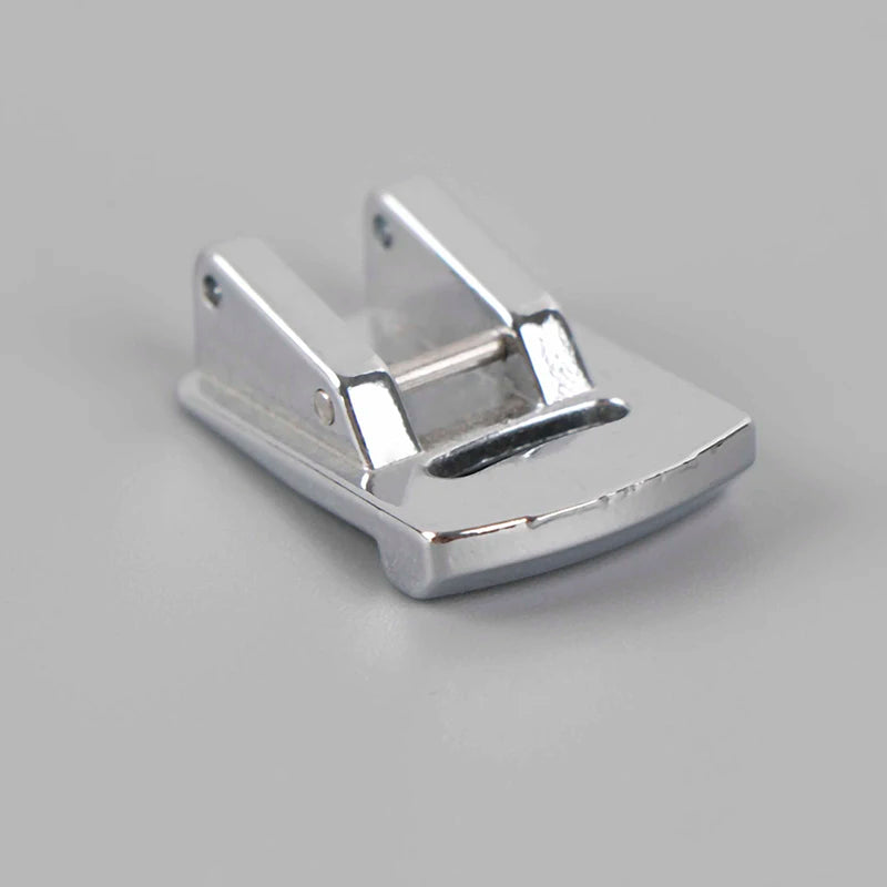 Silver Rolled Edge Presser Foot – Stainless Steel Sewing Foot Sewing Presser Foot Zpaxo