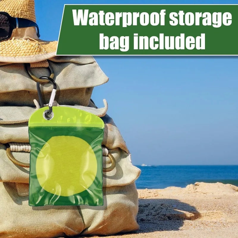 Beach Sand Removal Bags and Beach Play Artifacts Efficient Sand Removal and Gravel Removal Outdoor Sand Removal Bag Portable Zpaxo