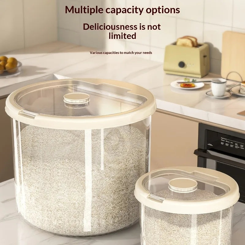 Premium Kitchen Grain Storage Bin Insect-proof Seal Perfect Rice