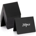 10/20Pcs Mini Chalkboard Signs Rewritable Message Board Seat Cards Food Labels for Retail Display Special Events Party Buffet Zpaxo 20pcs
