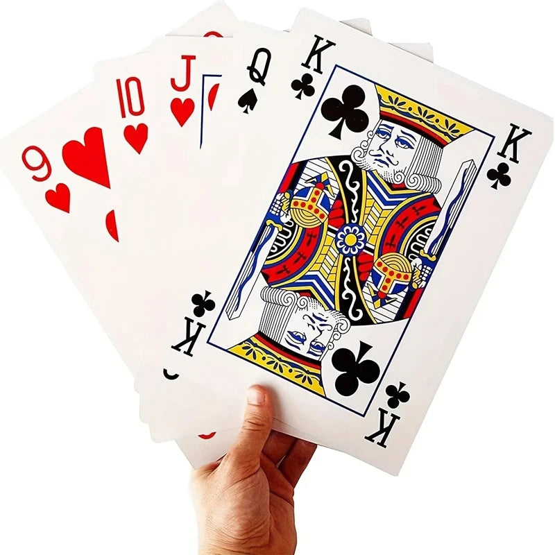 Jumbo Oversized Playing Cards 2x Larger 54 Wedding Birthday Party