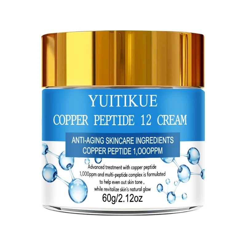 YUITIKUE Copper Peptide Anti-Aging Cream | 60g Face Moisturizer Anti-Aging Face Cream Zpaxo 1pc