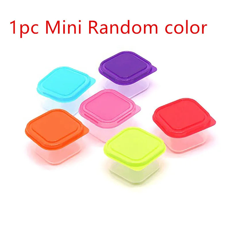 Portable Random Food Storage Container Small Plastic Moisture-proof