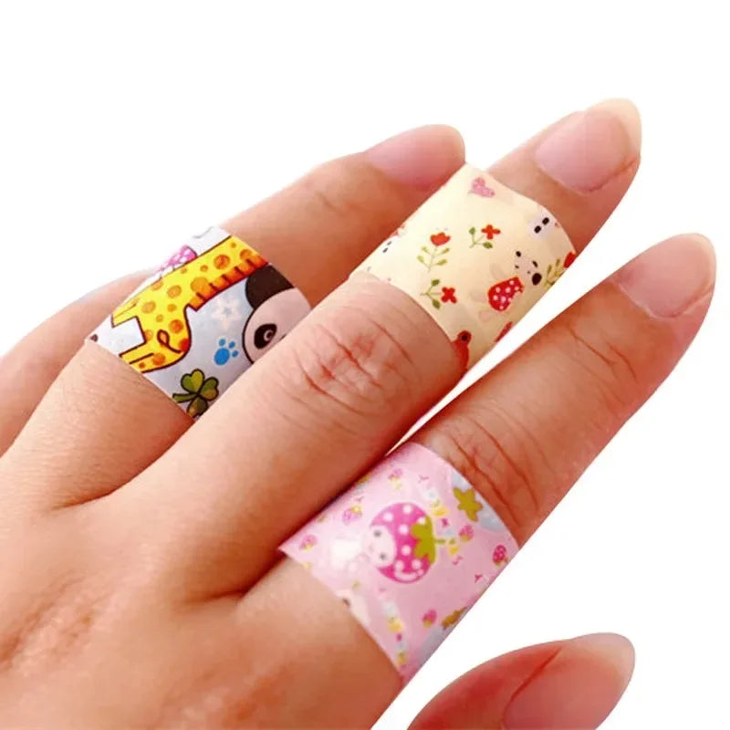 Cartoon Animal Bandages for Kids – Fun Adhesive Plasters