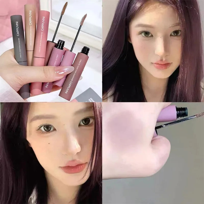 3D Eyebrow Dyeing Cream Long Lasting Pink Brown Mascara Tint