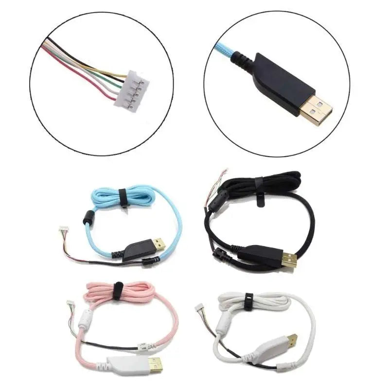 652F Durable Umbrella Rope Mouse Line Replacement for ZOWIE S1 FK-B ZA-B, FK1-B Zpaxo