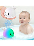 Baby Bath Toys Toddler Kids Ages 1-3 Light Up Whale Toy Sprinkler
