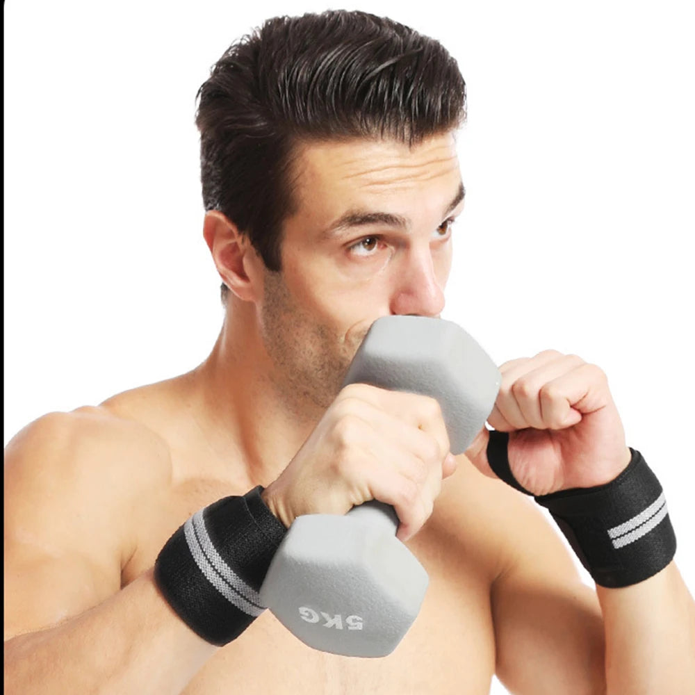 Adjustable Wrist Support Wraps Thumb Loop Breathable Compression Zpaxo