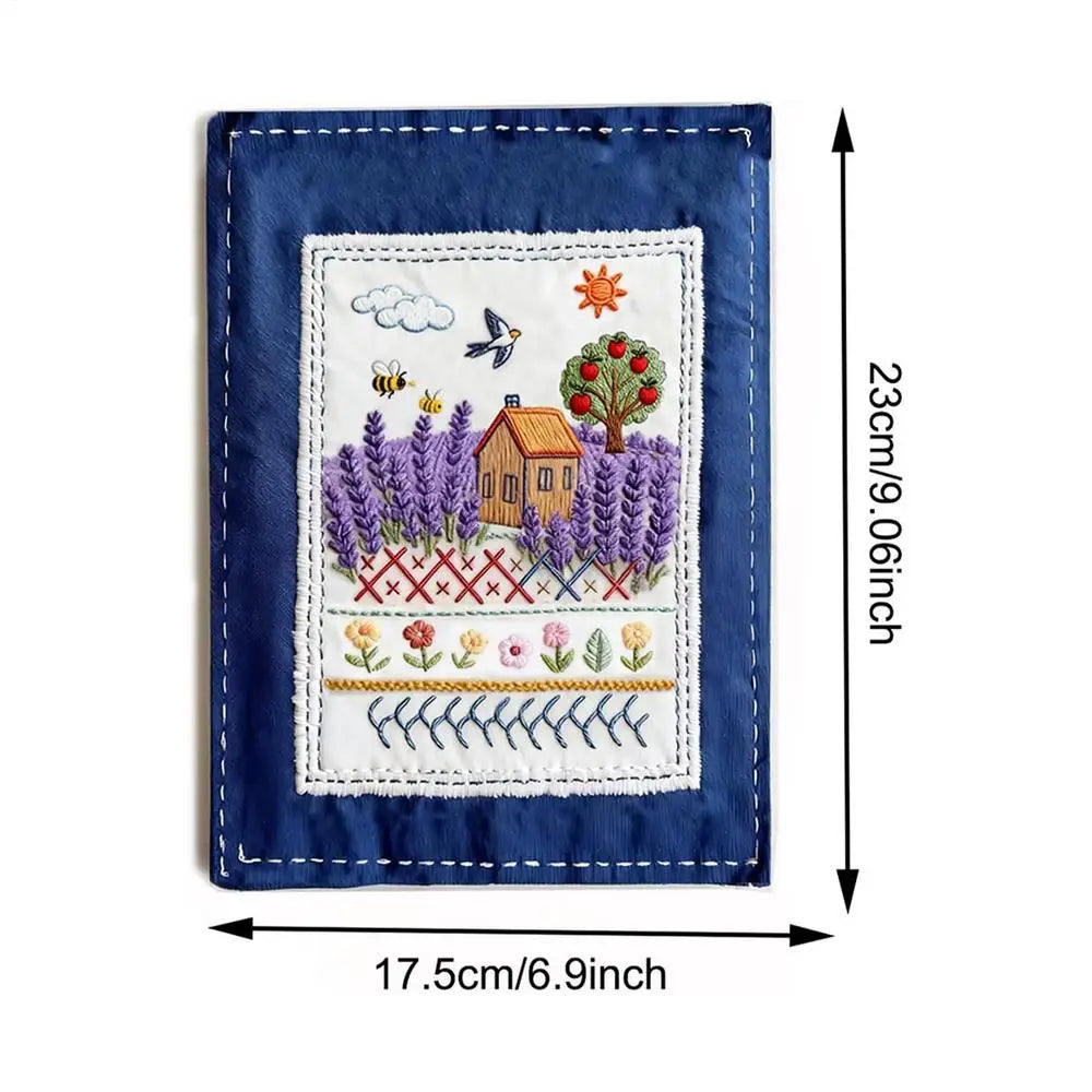 Embroidery Stitches Book For Beginners DIY Sewing Book Stitches Books Embroidery Sewing Book Stitches Books With Tutorials Zpaxo 1PC