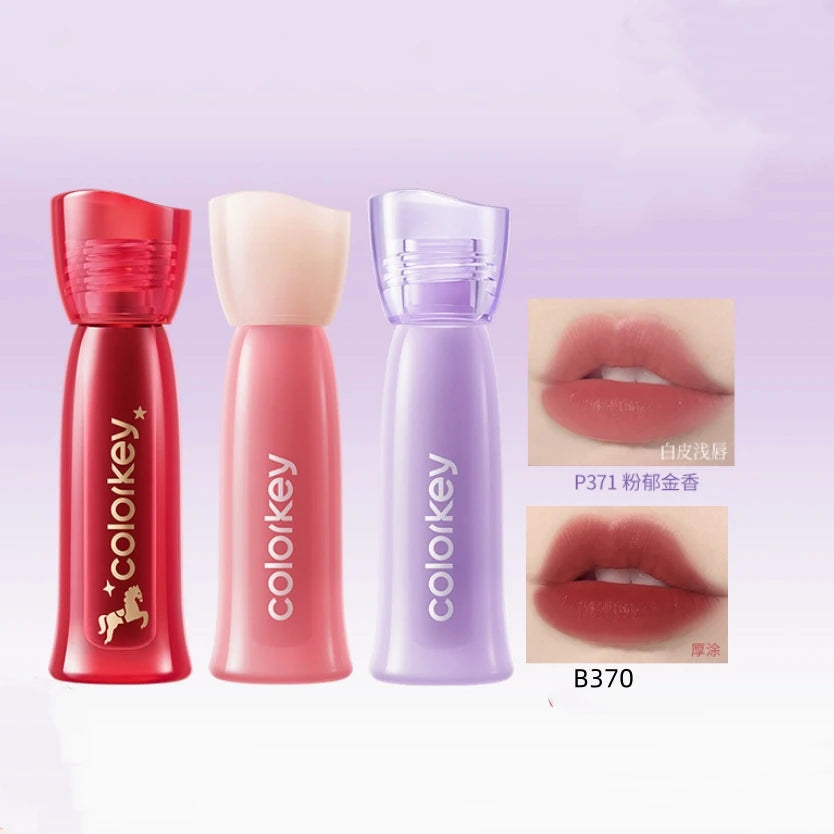 Shades COLORKEY Light Matte Soft Water Tint Liquid Lipstick Lipgloss Zpaxo