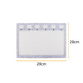 Felt Beading Mat Rectangle Bead Design Boards Centimeter Alphabetic Zpaxo M