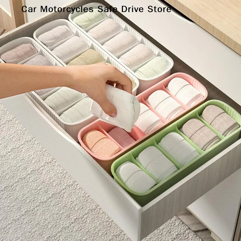 5 Grid Multifunctional Storage Box Durable Large-capacity Desktop