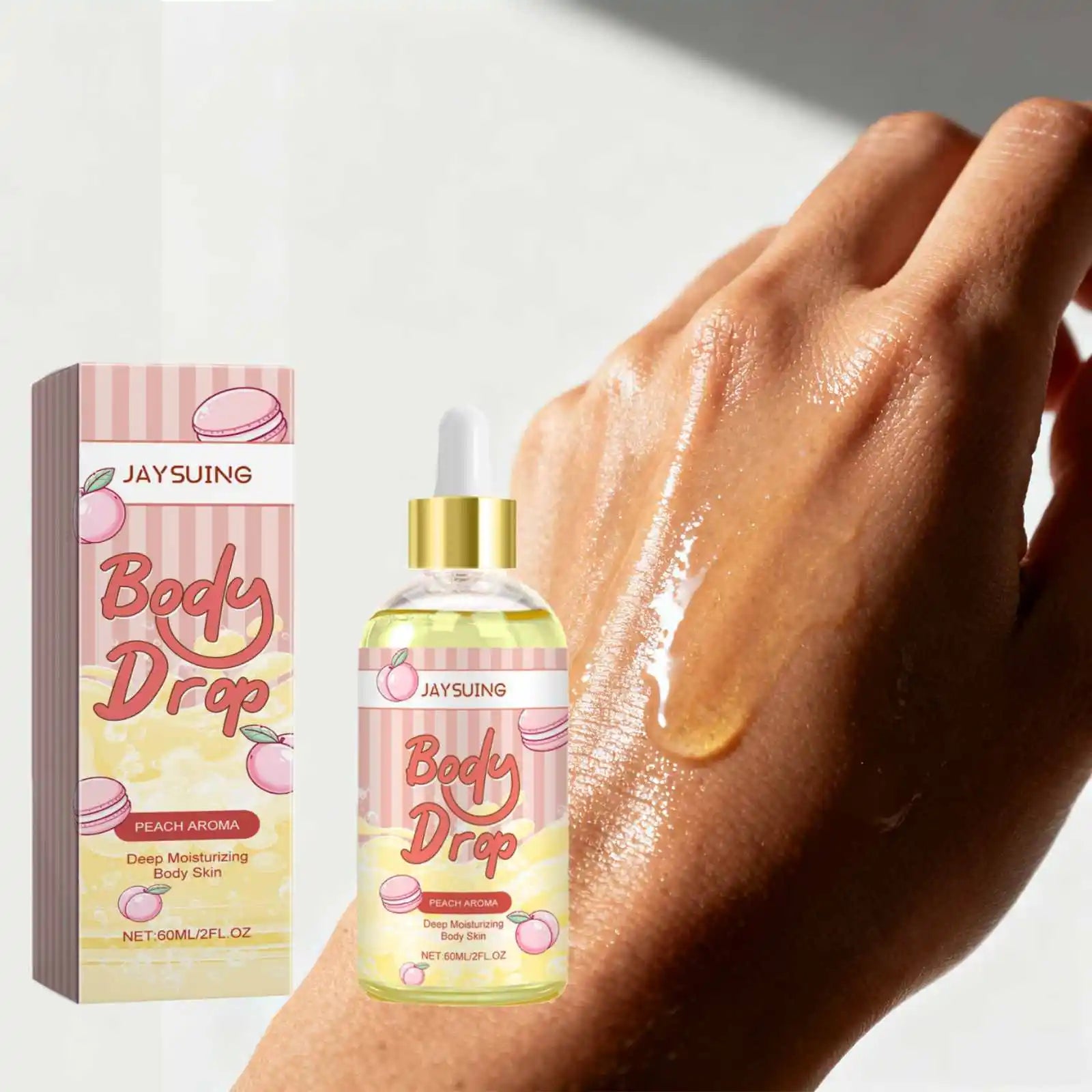Jaysuing Coconut Body Fragrance Oil – Moisturizing Massage Oil 60ml Body Fragrance Oil Zpaxo