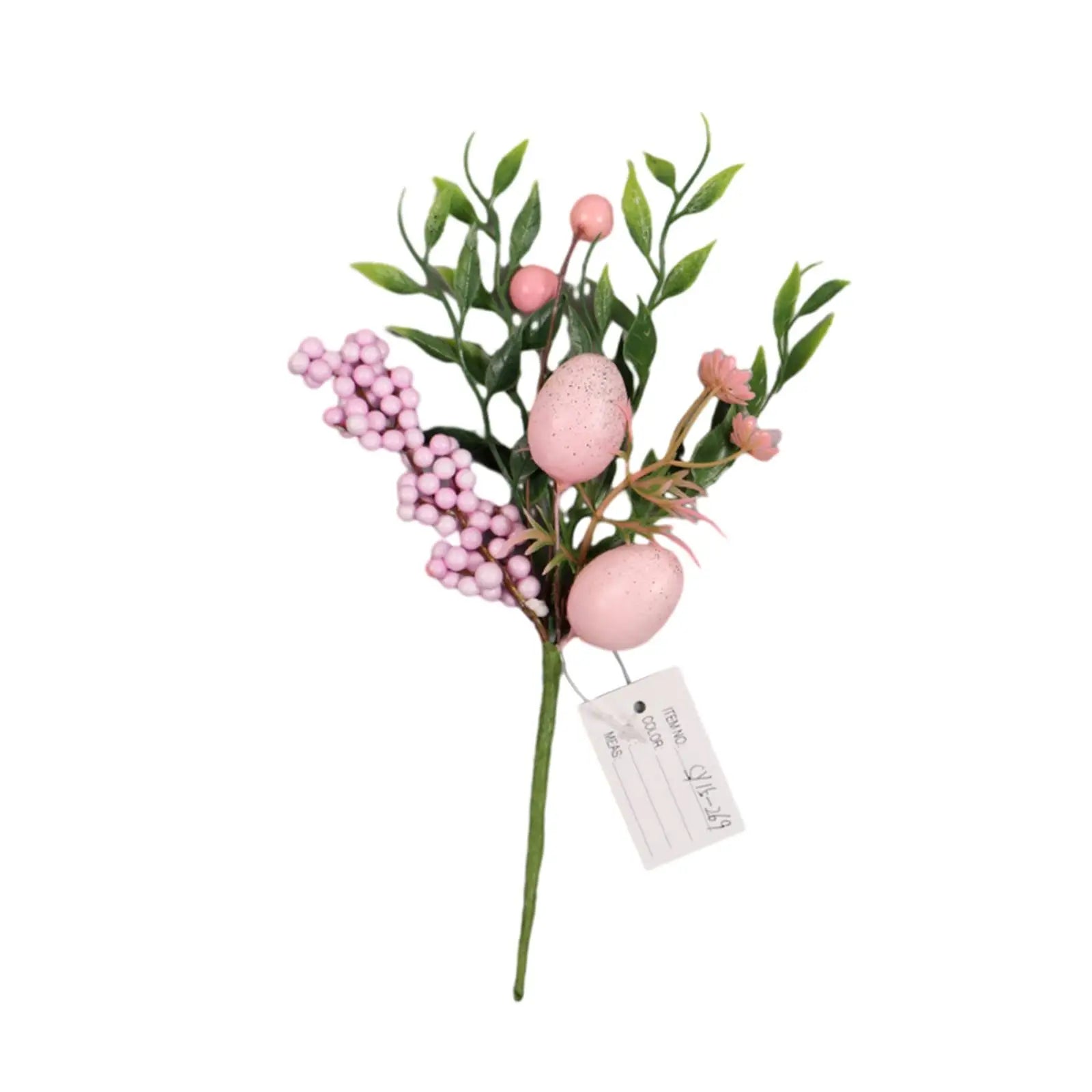 Easter Decoration Egg Tree Branch Decorative Branches Easter Egg Stems for Vase Home Party Easter Celebration Decoration Zpaxo Style F