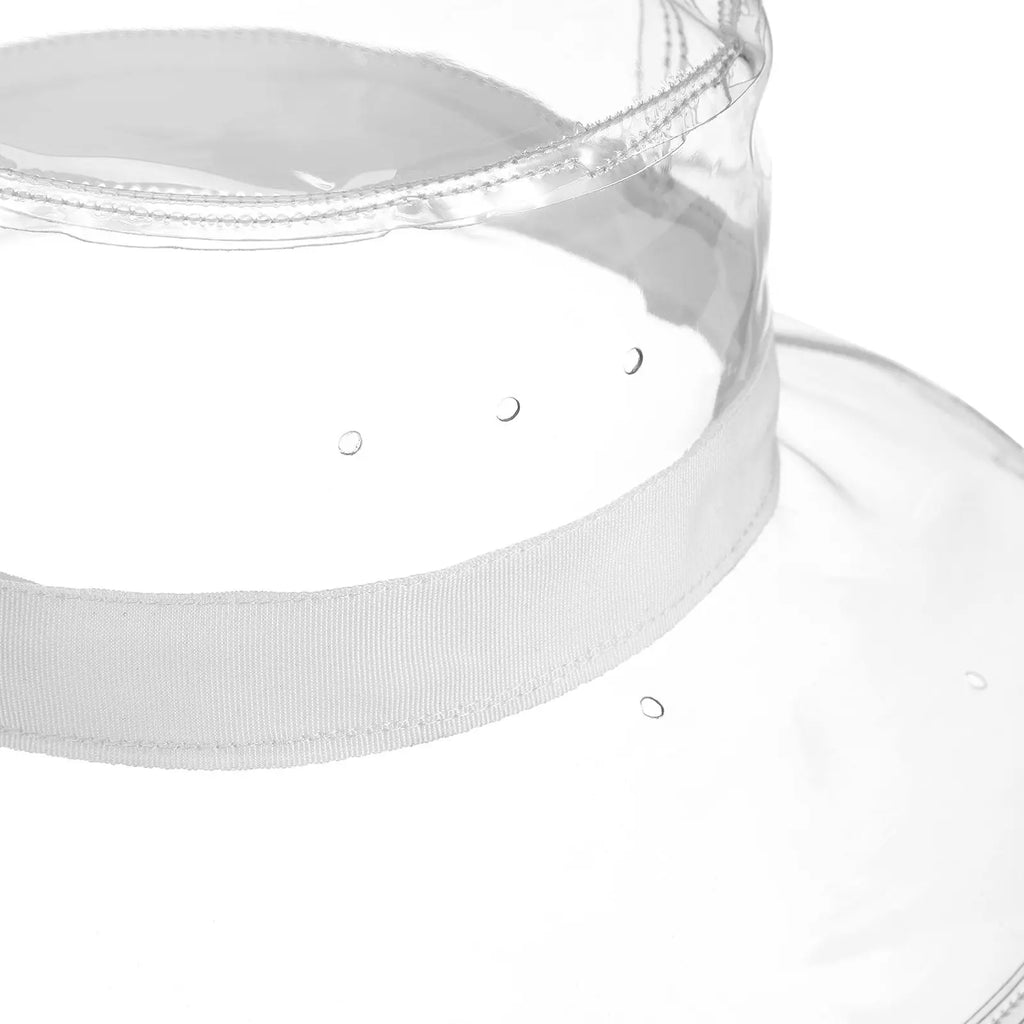 1Pcs Waterproof PVC Bucket Hat Transparent Fisherman Outdoor Beach Cycling Hiking Sun Protection Headwear Fisherman Hat Zpaxo