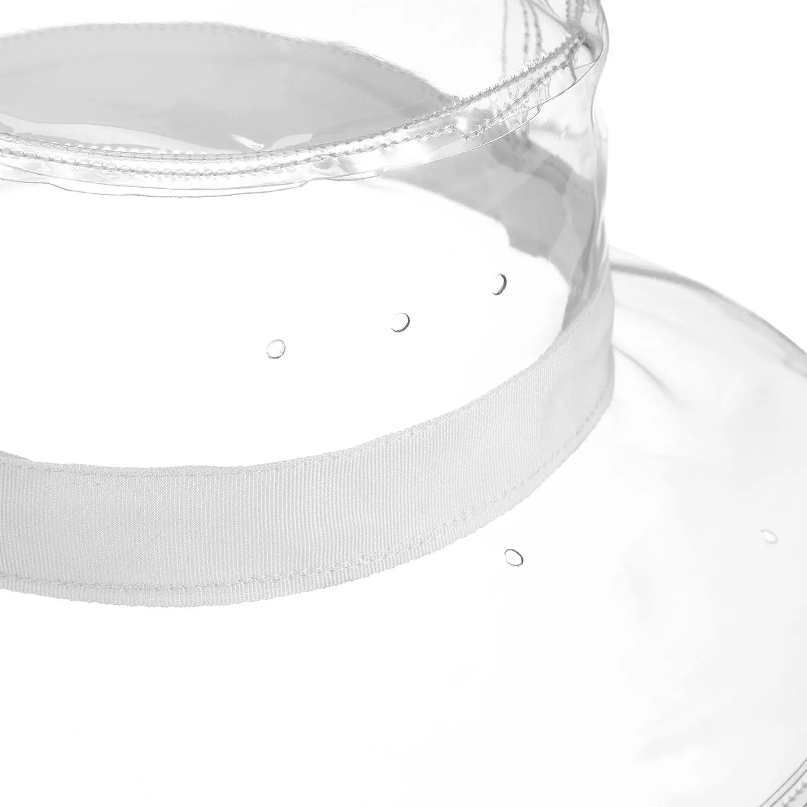 1Pcs Waterproof PVC Bucket Hat Transparent Fisherman Outdoor Beach Cycling Hiking Sun Protection Headwear Fisherman Hat Zpaxo