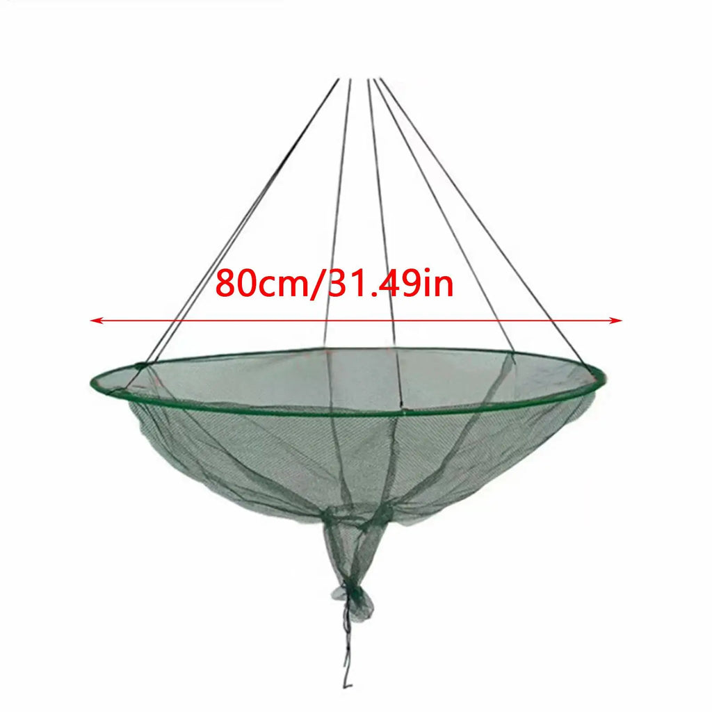 Hoop Net Fishing Round Crab Hoop Net Fishing Bridge Net Drastring Cast Nets For Fishing Collapsibles Catfish Net For Outdoor Zpaxo
