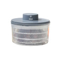 Hot Electric Drain Basket, Electric Vegetable Salad Dehydrator, Vegetable Dehydrator, Vegetable Salad Spin Dryer Kitchen Tools Zpaxo 3L-Gray