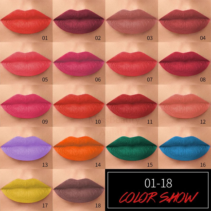 Frosted Sexy Lipstick 29 Matte Velvet Waterproof Lip Stick Non-fading Zpaxo