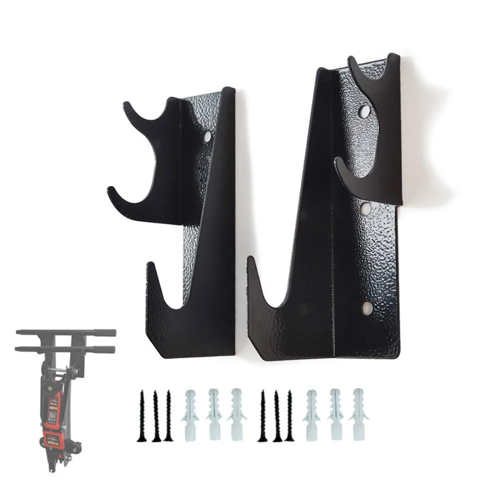 Heavy Duty Steel Wall Mount Bracket Universal Space Saving Jack Zpaxo Black