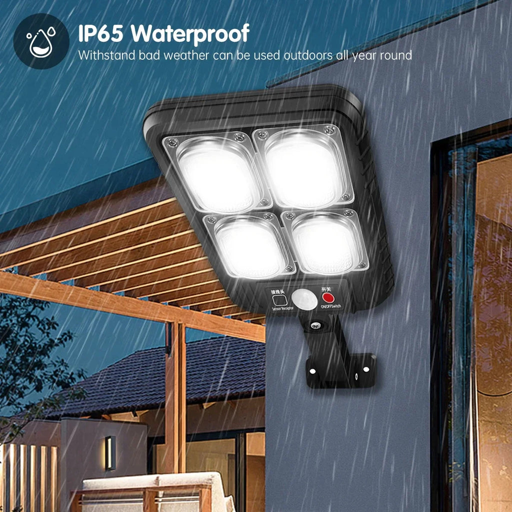Outdoor Solar Garden Street Lights Waterproof Motion Sensor Energy Zpaxo