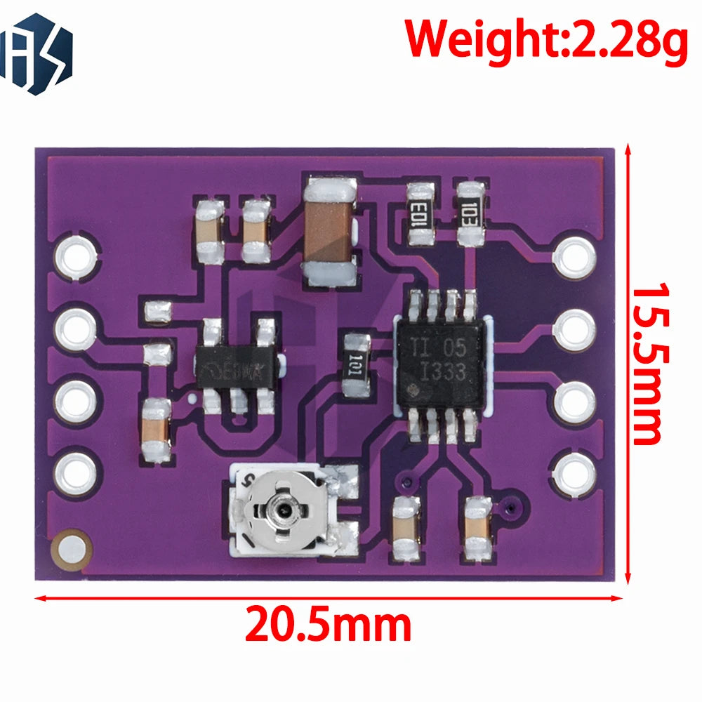 INA333 Human Micro Signal Multifunctional Three Op Amp Precision Instrumentation Amplifier Module Zpaxo