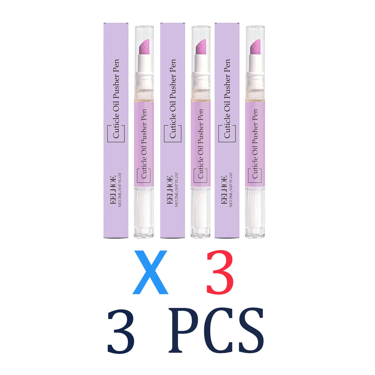 1/2/3/4/5/8/10 Pcs Lavender Cuticle Oil Pen Fast Drying Non Greasy Moisturizing Nail Care Tool Dry Skin Remedy 2ml Length 13cm Zpaxo 3 Pcs