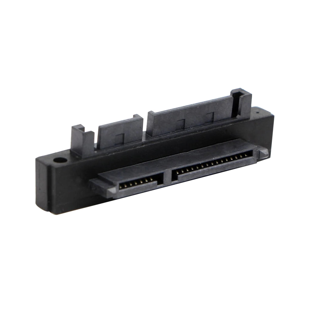 90 Degree Right Angled SATA 22Pin 7+15 Male to SATA 22Pin Female Connector Extension Convertor Adapter For Hard Disk Accessories