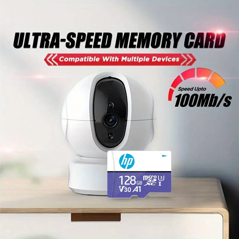 HP Micro SD Card Memory Card Class 10 32GB 64GB 128GB 256GB U3 4K High Speed Cartao De Memoria Flash Memory TF Mecard C10 Zpaxo