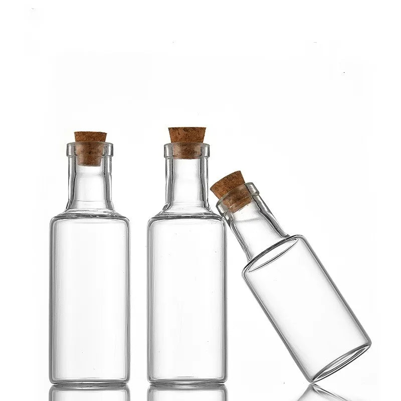 Mini Glass Bottle with Cork – DIY Gift & Party Decoration
