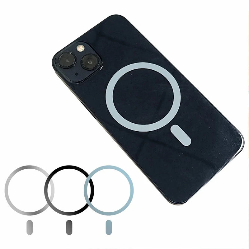 MagSafe Magnetic Metal Plate Ring – Universal Car Mount Sticker Magnetic Phone Mount Plate Zpaxo